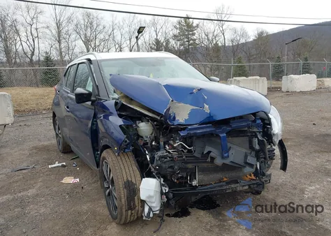 2019 Nissan Kicks Sv z USA, uszkodzony, nr VIN 3N1CP5CU0KL495765